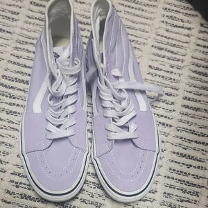 Vans Women's Pastel Purple High-Top Sneakers